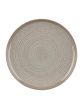 Räsymatto Plate 25Cm Home Tableware Plates Dinner Plates Grå Marimekko Home