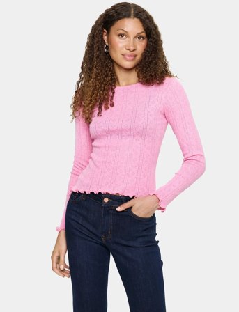 Saint Tropez Grusz Blouse - Pink - XL