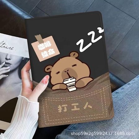 Fodral för iPad 2025 Air 7 11" Arbetande Grispojke 10" 70-faldig mini all inclusive-paket