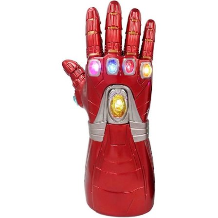 Højre hånd Infinity LED lys PVC handske Thanos handsker Cosplay Halloween rekvisitter