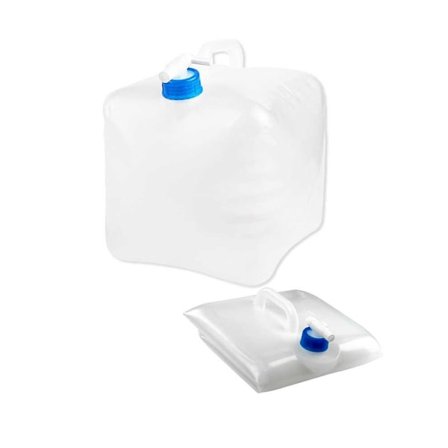 10L Sammenfoldelig Vanddunk med Hane (opbevar vand sikkert)