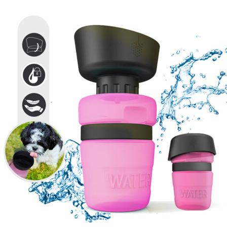 Hundeflasker, Hundeflasker Rejser, Bærbar Hundeflaske, BPA-fri (18oz