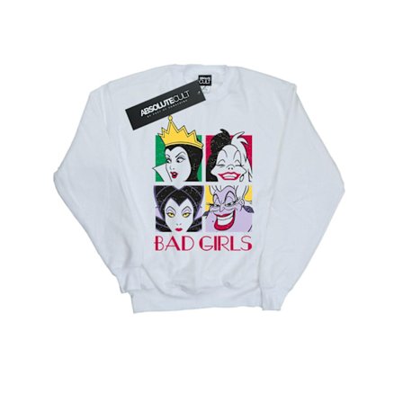 Disney Womens/Ladies Villains Bad Girls Sweatshirt XL Vit
