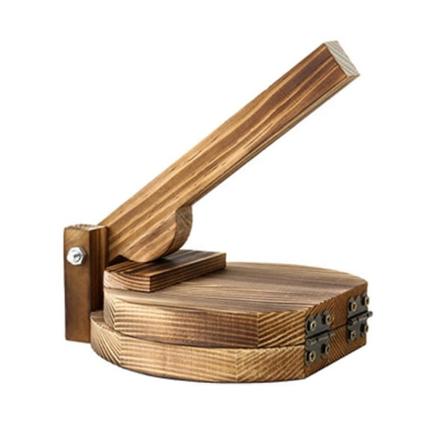 Päivitetty taikinapuristustyökalu Taikinapuristin Puinen kokkarekuori Taikinapuristin Kotitalouksien leivontamenne Carbon Wood