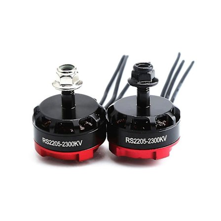 2205 2300kv Børsteløs Motor 4stk Omvendt Rotationsmotor Og Fremad Rotationsmotor Til Fpv Rc Racing Drone Multicopter-2stk-