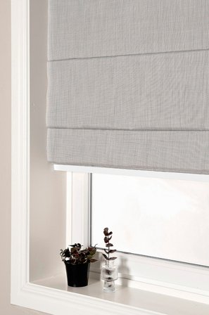 Hasta - Romersk gardin Good Night høyde 160 cm - Grå - Persienner - 140 - Fra Homeroom