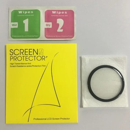 20D Skärmskydd Glas kompatibelt Samsung Galaxy Watch Active 2 40mm 44mm Full Cover Böjd Kant Skyddsfilm Reptålig