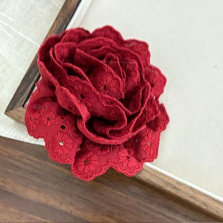 Pitsikukkaiset hiusklipsit hiuspidikkeet PUNAINEN HIUSKLIPSI HIUSKLIPSI