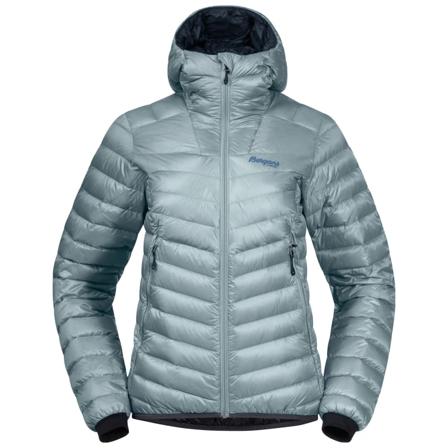 Bergans Women's Senja Down Light Jacket With Hood Women middle-layer down jackets Blue S