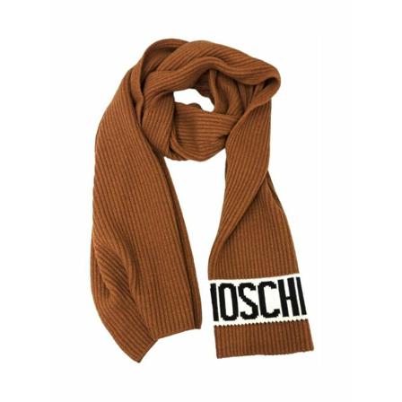 Moschino - Halsdukar - Brun - Herr - Storlek: One Size, Herr, Storlek: ONE SIZE