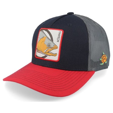 SQRTN - Zwart trucker Cap - Röding Cap Black Trucker @ Hatstore