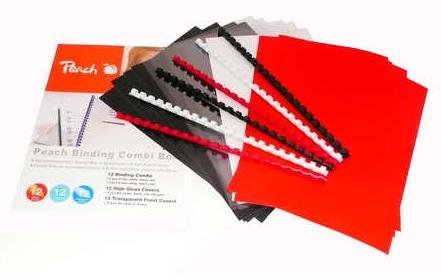 PEACH Binding Combi Box für 12 gebundene Dokumente