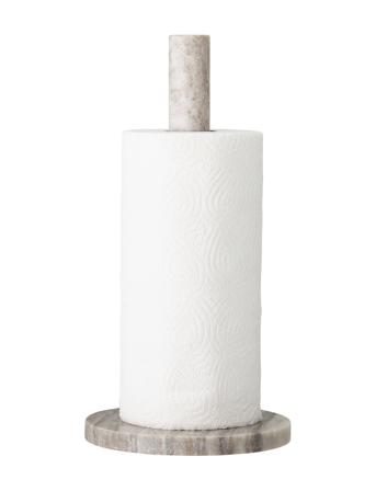 Emy Køkkenrulleholder, Natur, Marmor Home Kitchen Household Paperholder Grey Bloomingville