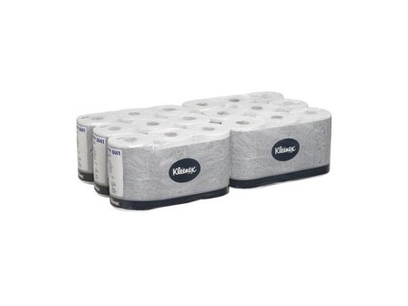 Kleenex Hakle 600 standardrulle toalettpapper, 2-lagers, 600 ark, präglad, 95 mm, vit 36/fp - Lyreco - Städ och hygien > Toalettpapper och torkpapper 