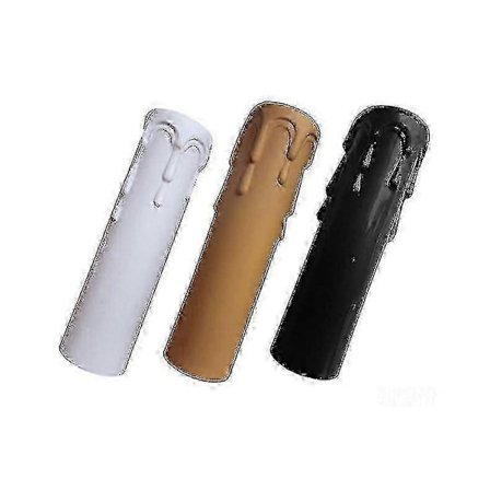 Vintage lysdryppdeksler for lysekrone dekorasjon - 10 stk 30x100mm