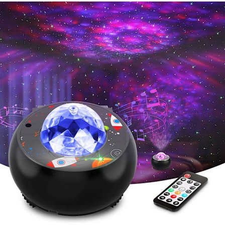 Led Galaxy Star Projector Light - Ocean Wave Night Light