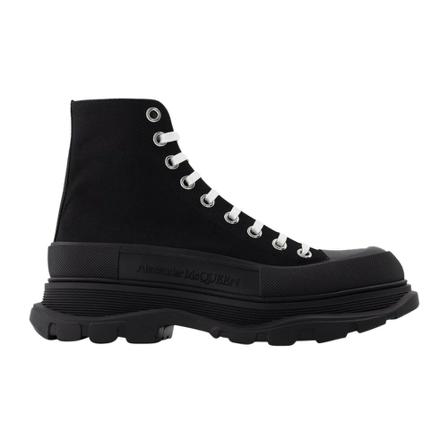 Alexander McQueen Sneakers , Zwart , Heren , Maat: 45 EU