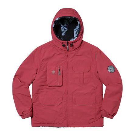 Supreme, Rain Jackets Rood, Heren, Maat:M