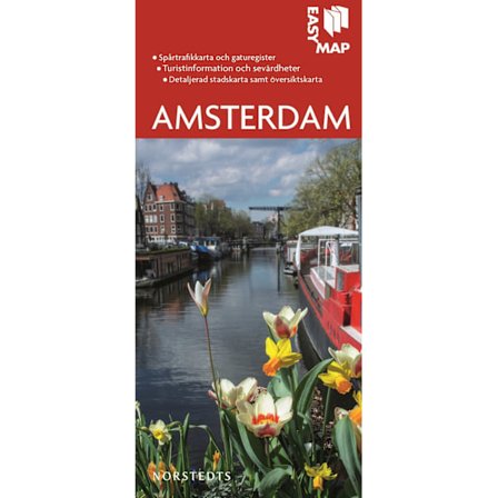 Amsterdam EasyMap stadskarta 9789113076423