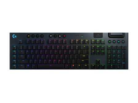 Logitech Gaming G915 - tastatur - QWERTZ - Tysk - svart Inn-enhet