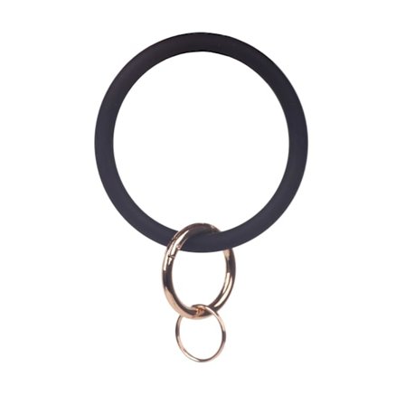 Silikonirannekoru Ympyräranneke Kumiranneke Pyöreä Avaimenperänpidike