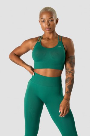 ICANIWILL - Define Seamless Sports Bra Winter Green - Sports-BH - Damer - Træningstøj fra ICIW