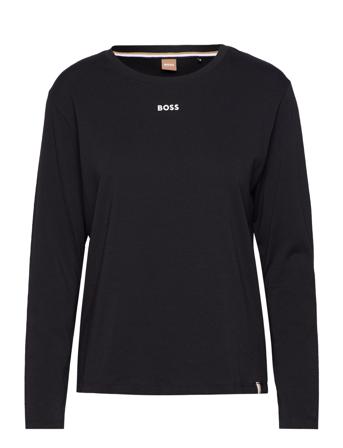 Ci_Ls-Shirt Topp Svart BOSS*Betinget Tilbud
