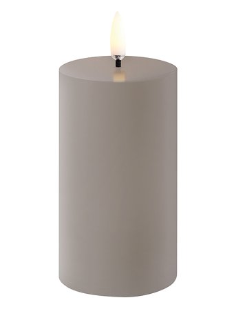 UYUNI Lighting Led Pillar Candle - Beige - H10.1CM