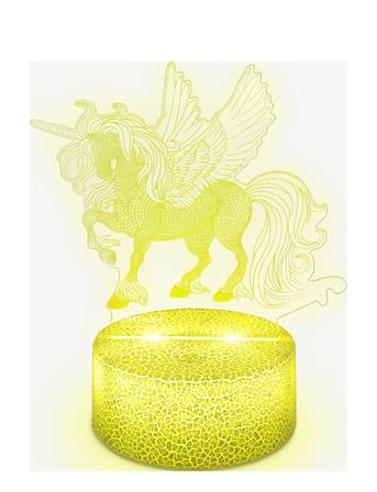 Powerpal Nightpal Unicorn Multi/patterned