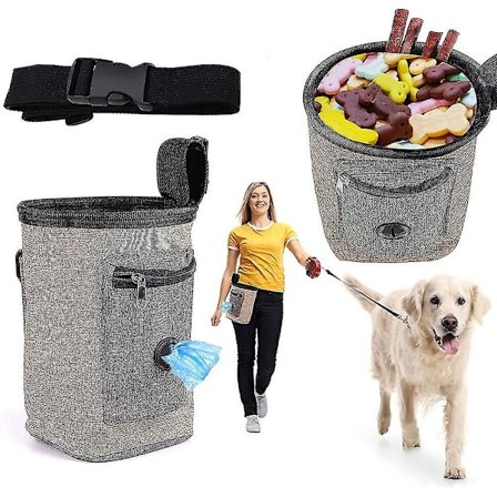 Godbidspose til hunde Træningstaske til hunde Små til store hunde Bæltetasker