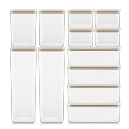 Bodum Canteen opbevaringsbeholdere 12 dele, hvid - Off white | KitchenOne