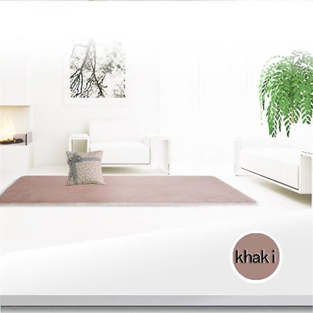 Fiber House Stue og Soveværelse Tæppe Anti-Skridsikker Shaggy Tæppe