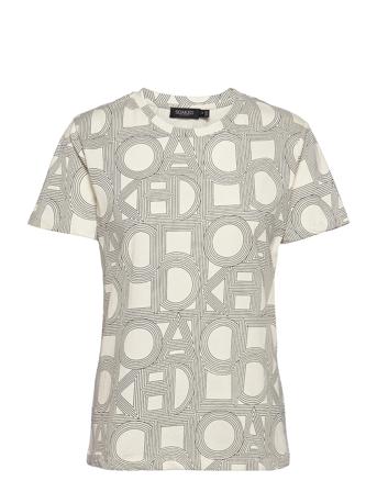 Slsati Tee Ss Patterned Soaked In Luxury
