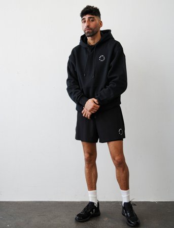 7 DAYS Active Organic Regular Hoodie - Black - L