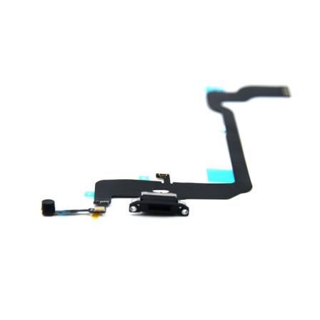 Iphone Xs Laddkontakt Flexkabel - Svart Svart
