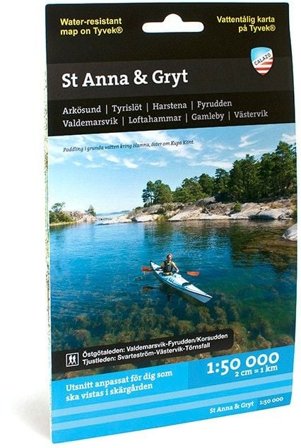 Calazo Sjö- & Kustkarta S:t Anna och Gryts skärgård