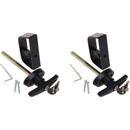 2025 Siste Modell 5 T-Håndtak Låsesett Skurdørlås med like nøkler og ZIH