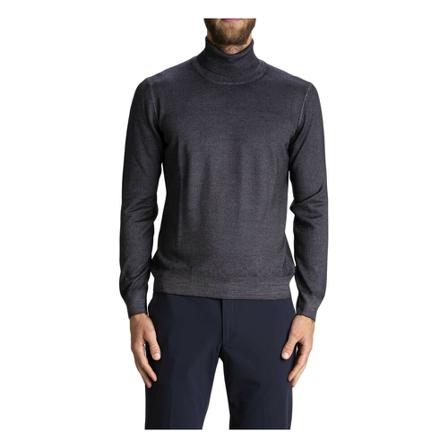 Gran Sasso, Turtlenecks Zwart, Heren, Maat:L