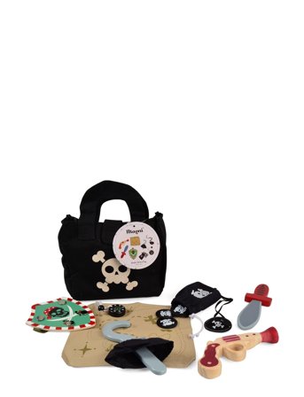 Magni Toys | Pirate Kit In A Bag With 8 Pcs., Wood | ONE SIZE