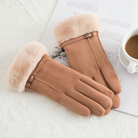 Damhandskar Höst Vinter Varma Full Finger Vantar Outdoor Spo