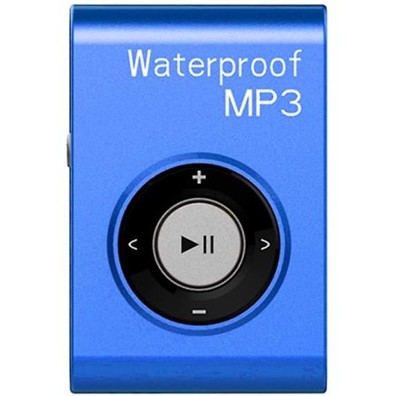 Ipx8 Vandtæt Svømning Mp3 Afspiller Indbygget 8gb Mp3 Musikbånd Fm Radio Hi-fi Hovedtelefoner Dykning Surfing Under Vand Sports Løbe-blå