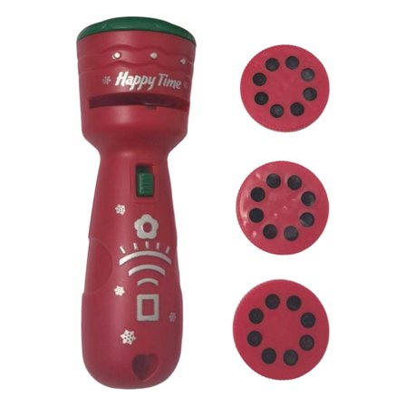 1 S Projektori taskulamppu 3 kortilla Jouluaihe Mielenkiintoinen viihde Pojat Tytöt Joulu Kuva Dia Projektori juhliin