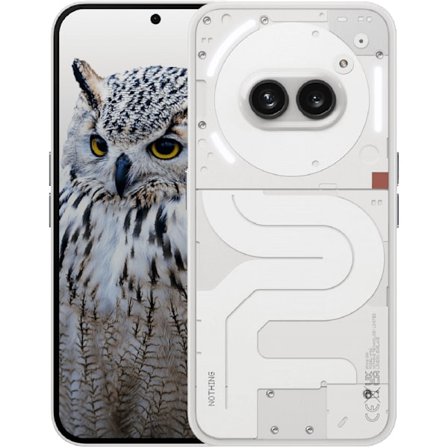 Nothing Phone (2a) White 128 GB Klass A (refurbished)