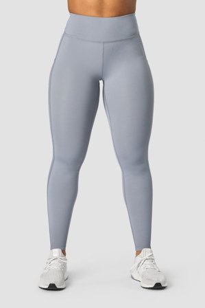 ICANIWILL - Revive Mesh Tights Wmn Dusty Blue - Treningstights - Dame - ICIW