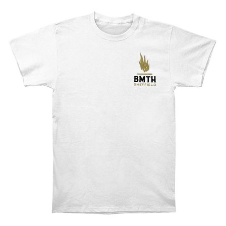 Bring Me The Horizon Sheffield Snake White T-shirt
