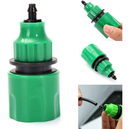 Liten Munstycke med Snabbkoppling för Trädgårdsslang - f,ZQKLA