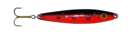 Gladsax wobbler Fluo Point - Schwartz Rot fluo 27g