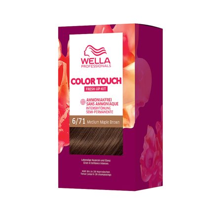 Wella Professionals Color Touch Pure Naturals Medium Maple Brown 6/71, Hår, Hårfarve, Toningsfarve