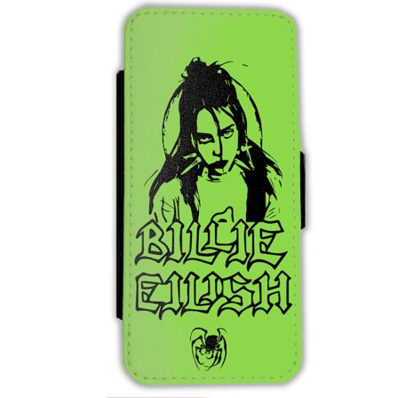 Billie Eilish Samsung S9 Plånboksfodral fodral grön
