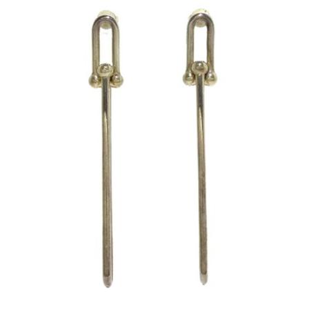 Tiffany & Co. Pre-owned, Pre-owned Silver earrings Grijs, Dames, Maat:ONE Size